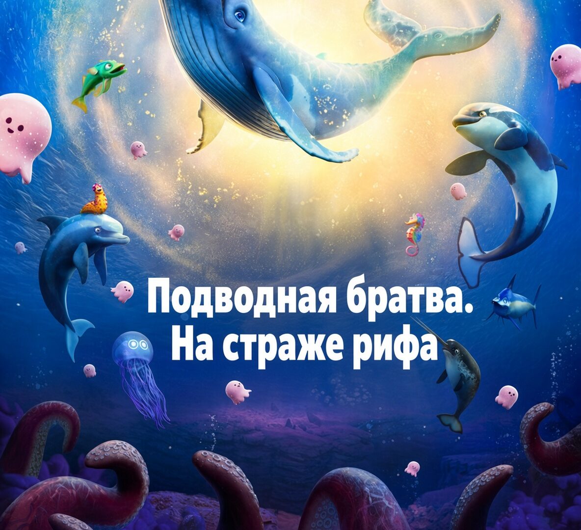 Подводная братва. На страже рифа — в кинотеатрах Иркутска с 15 октября
